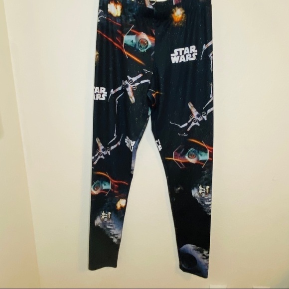 Star War Mighty Fine Death Star Leggings Size: L - Picture 1 of 5